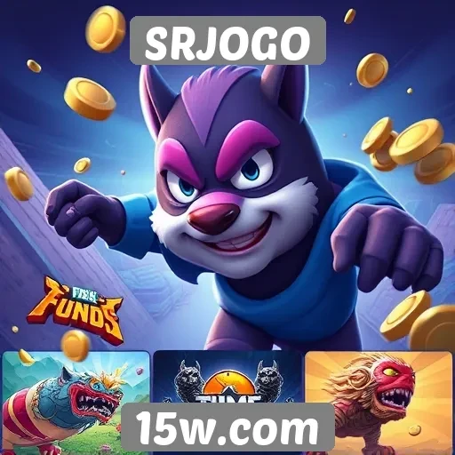 Plataforma SRJOGO destaca seus jogos mais populares